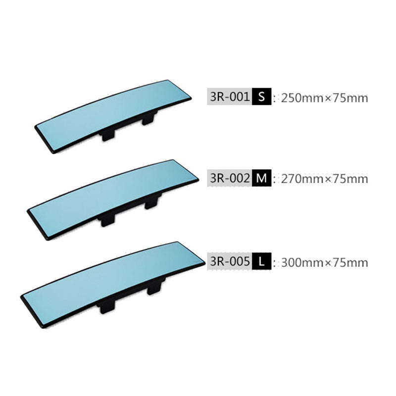 3R HD Car Interior Rearview Mirror Anti-glare Car Rear View Auxiliary Mirror Equipped With Large Field Of View Observation Mirror