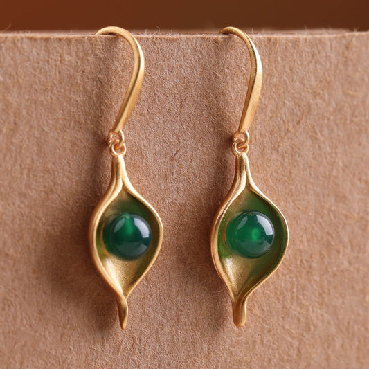 New Simple Gold Vintage Earrings