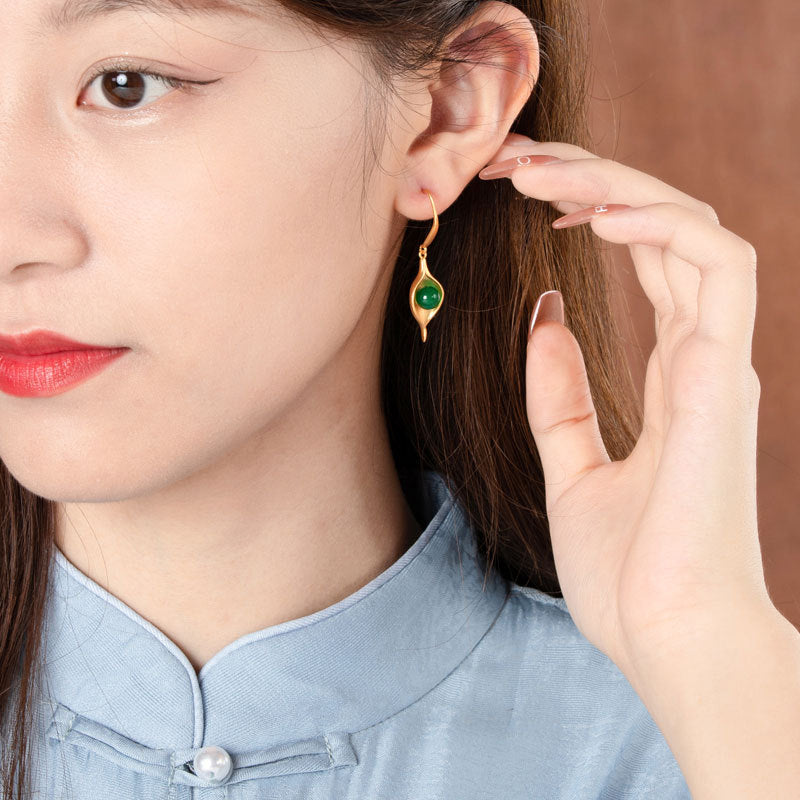 New Simple Gold Vintage Earrings