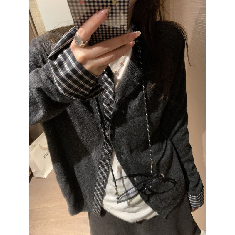 Lazy Sweater Jacket Women's Casual Style