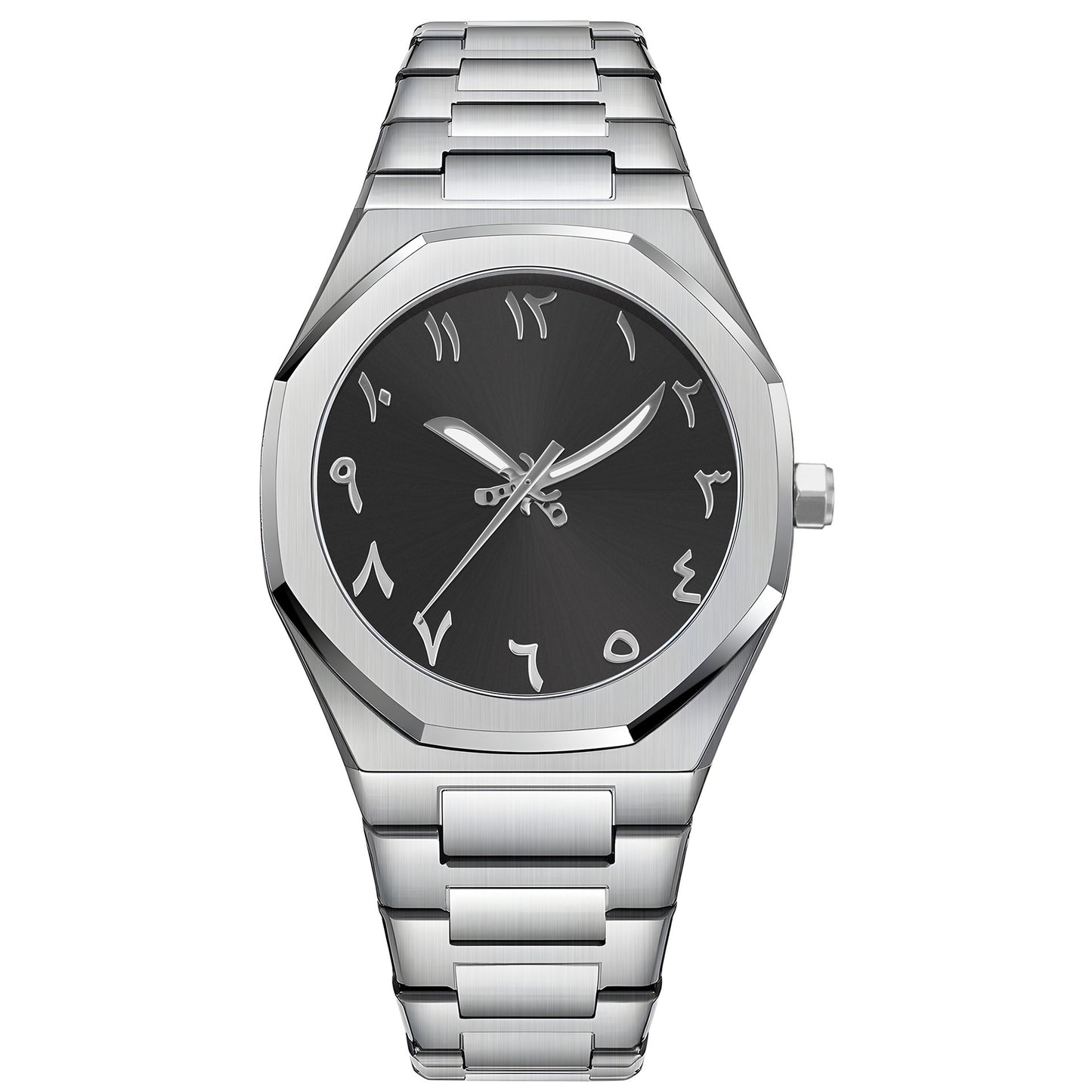 Business Casual Men's Watch Steel Belt Quartz Watch