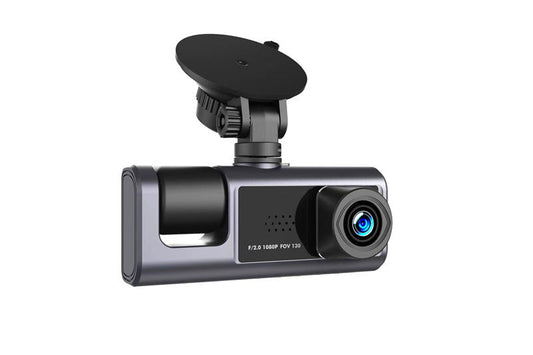 2inches Screen Private Model Driving Recorder 3-channel HD 1080P Three-lens Parking Monitoring With Night Vision Car DVR