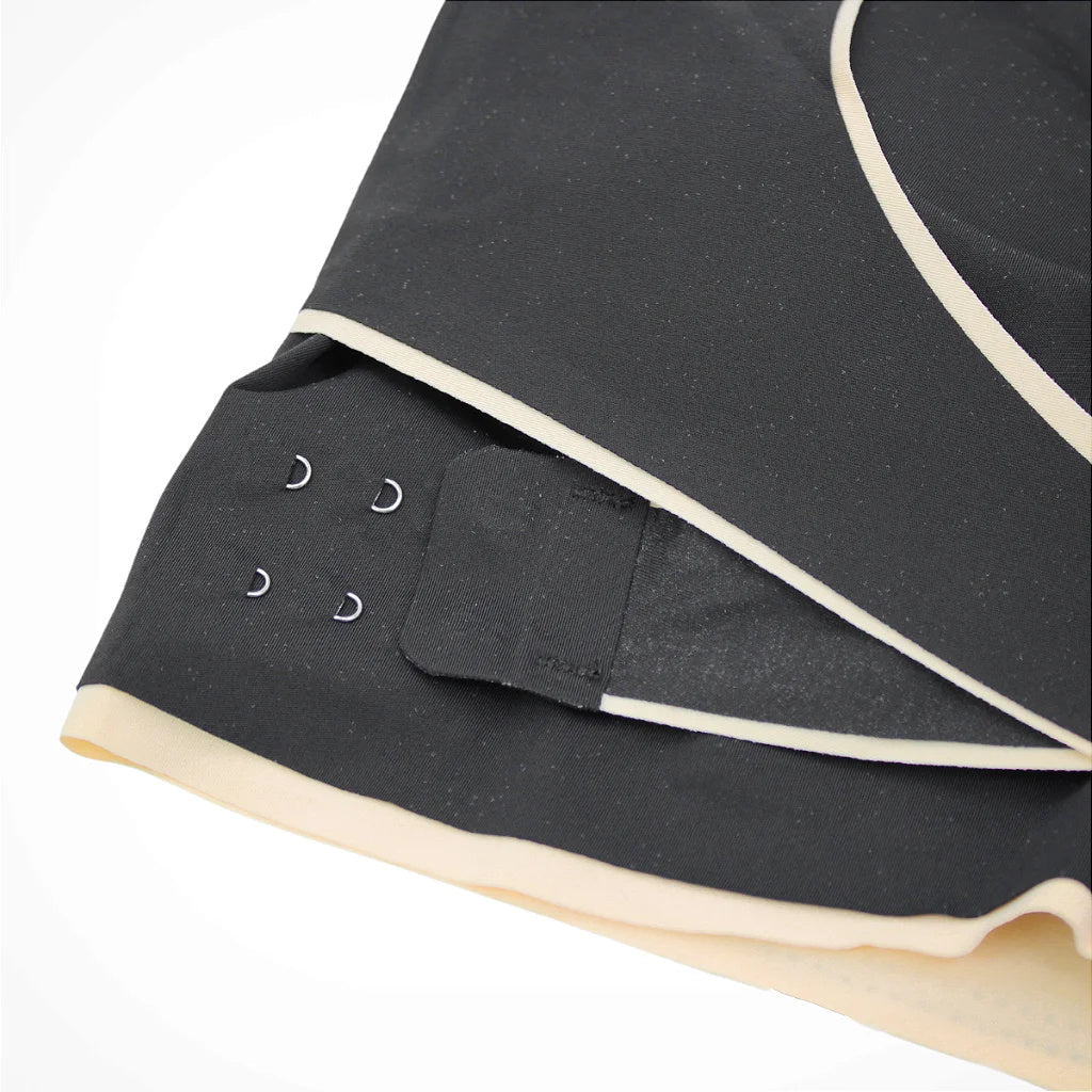 Bra Strap Modeler Lifts Breast Compression Top Black