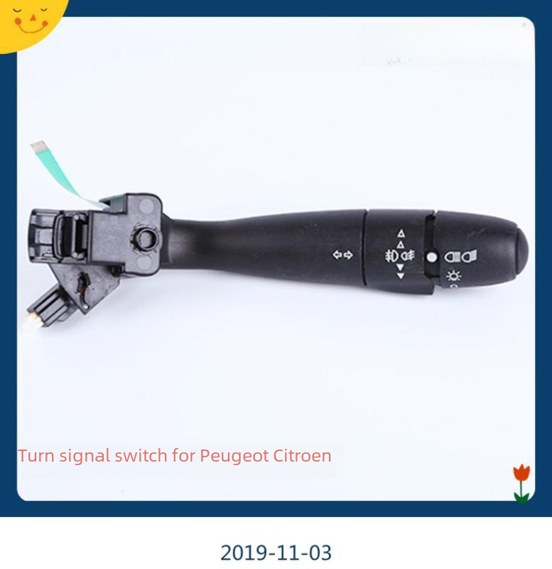 Applicable To Peugeot Citroen Car Turn Light Combination Switch Auto Parts 52014729ac