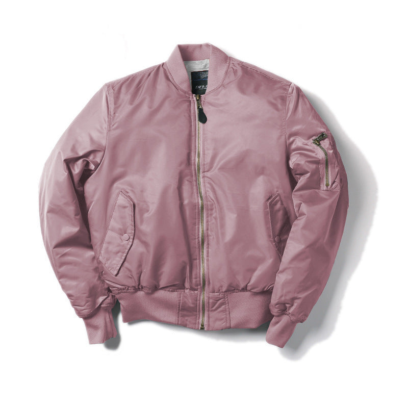 Autumn And Winter Thickened Pilot Jacket Air Force Men's Fashion Baseball Uniform