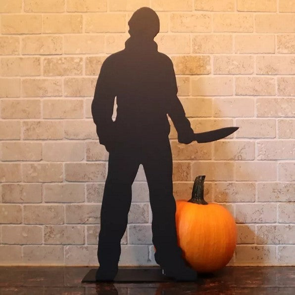 Halloween Pumpkin Decorative Products Horror Movie Silhouette Yard Yard Yard Decoration Silhouette Garden Ornaments