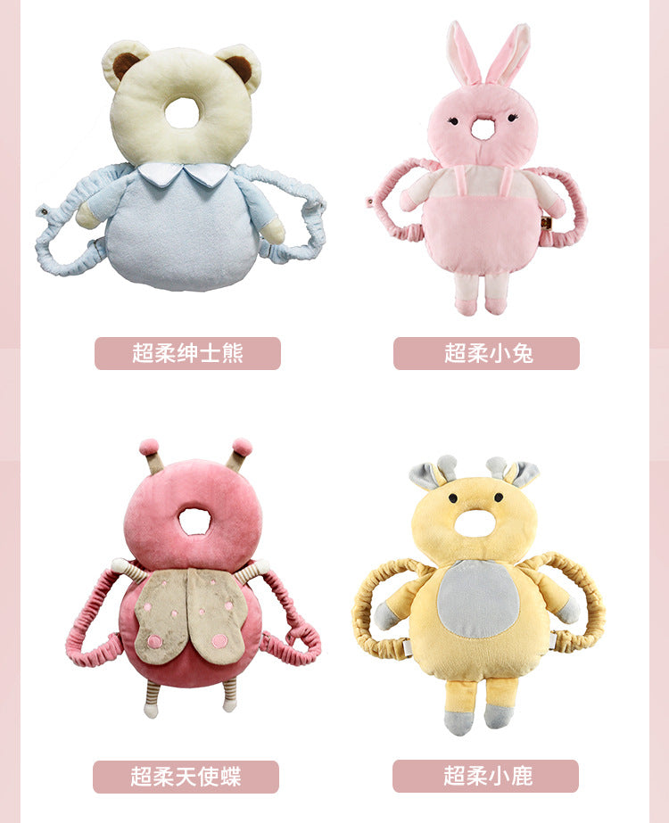 Baby Baby Toddler Walking Head Guard Anti-fall Pillow Summer Fall Head Anti-collision Back Anti-fall Cap Artifact Wholesale