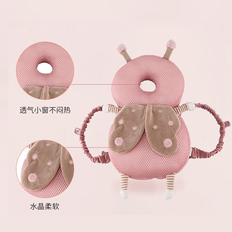 Baby Baby Toddler Walking Head Guard Anti-fall Pillow Summer Fall Head Anti-collision Back Anti-fall Cap Artifact Wholesale