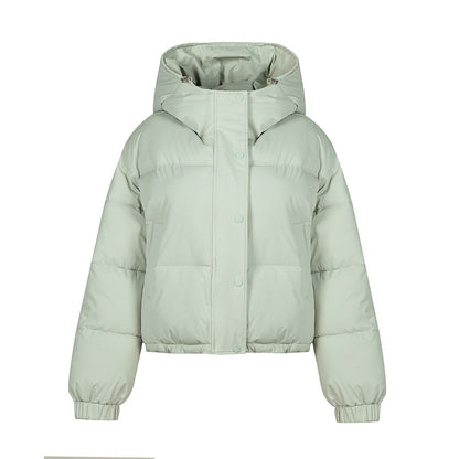 Loose Hooded Lightweight Cotton Clothing Coat