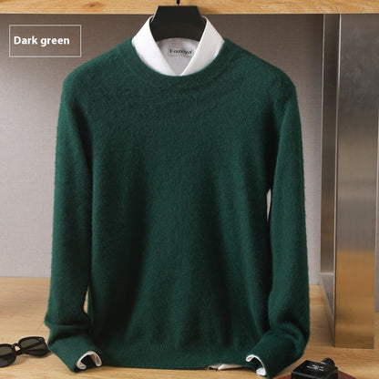 Thermal Head Cover Knit A Sweater Autumn And Winter Round Neck