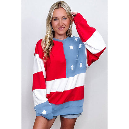Women's Loose Slim Fit Long-sleeved Top