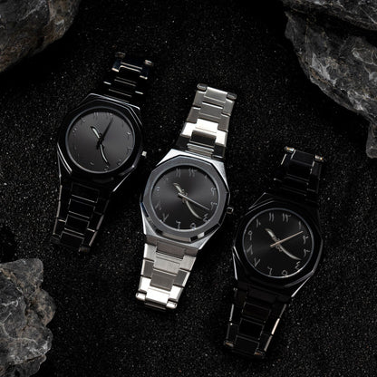 Business Casual Men's Watch Steel Belt Quartz Watch