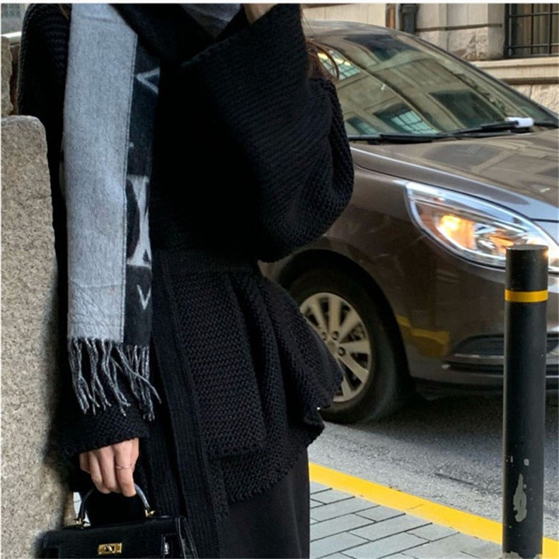 Women's Autumn Idle Style Thick Sweater