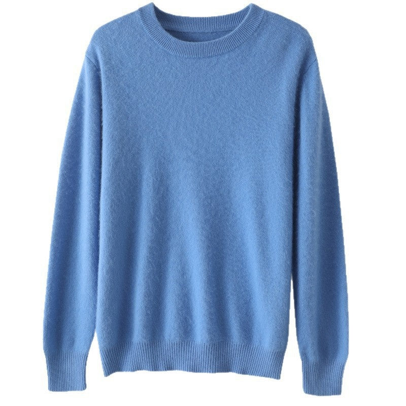 Thermal Head Cover Knit A Sweater Autumn And Winter Round Neck