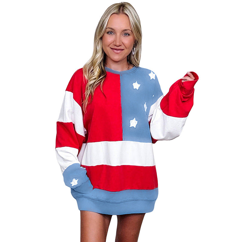Women's Loose Slim Fit Long-sleeved Top