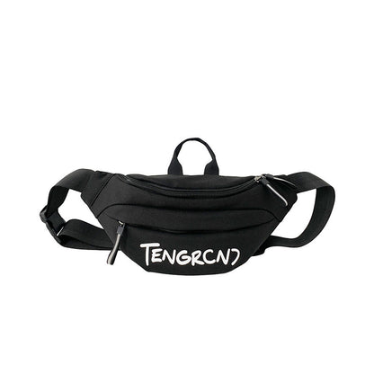 Chest Bag Men's Japanese Leisure Crossbody Sports Cargo Shoulder Bag