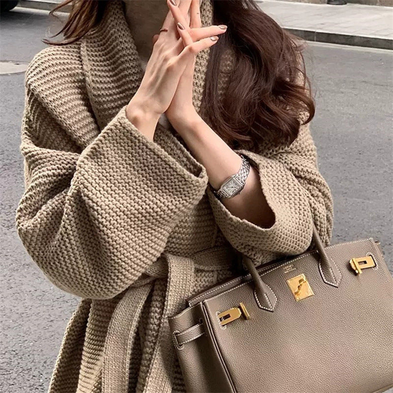 Women's Autumn Idle Style Thick Sweater