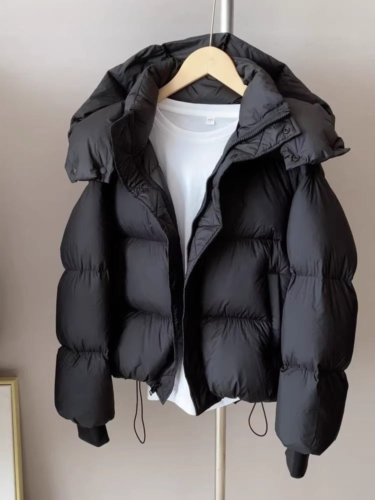 Korean Style Loose Design Cotton-padded Casual Jacket
