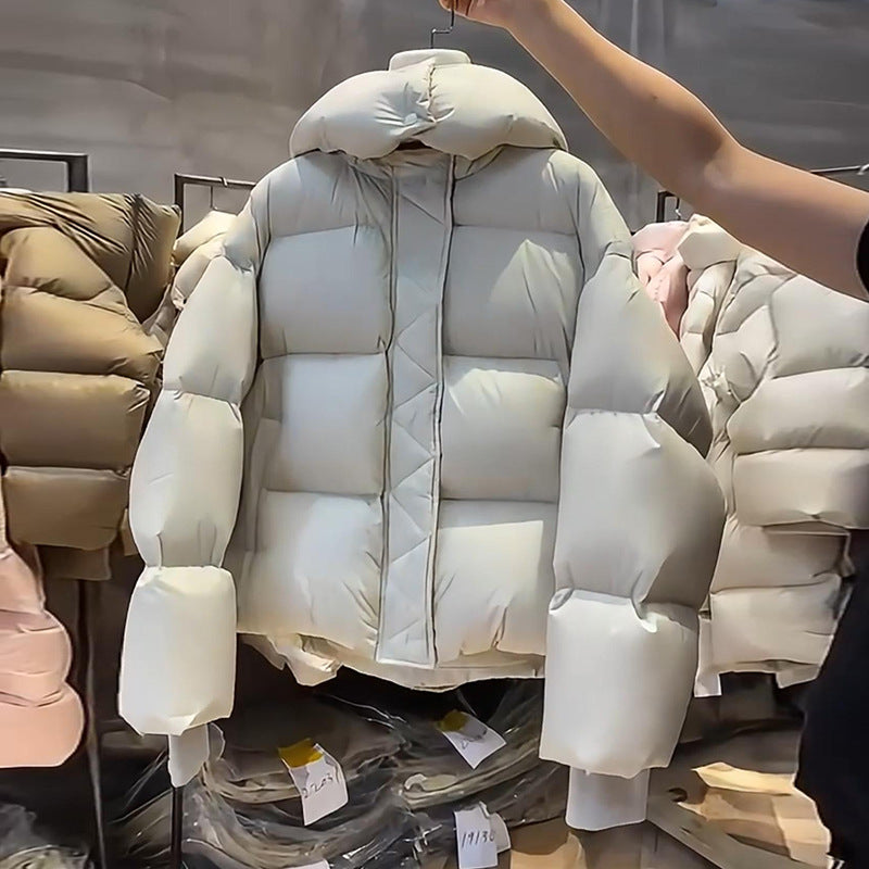 Korean Style Loose Design Cotton-padded Casual Jacket