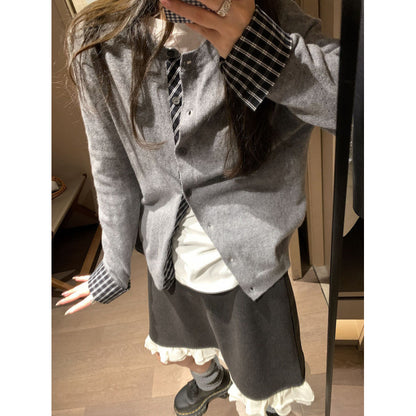 Lazy Sweater Jacket Women's Casual Style