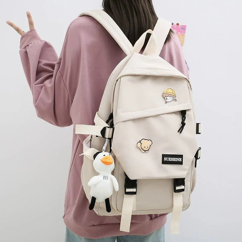 Mori Style Junior's Schoolbag High Quality And Large Capacity