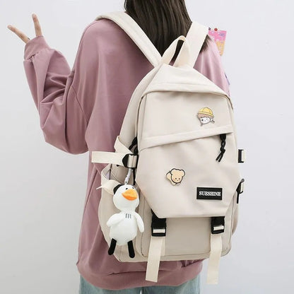 Mori Style Junior's Schoolbag High Quality And Large Capacity