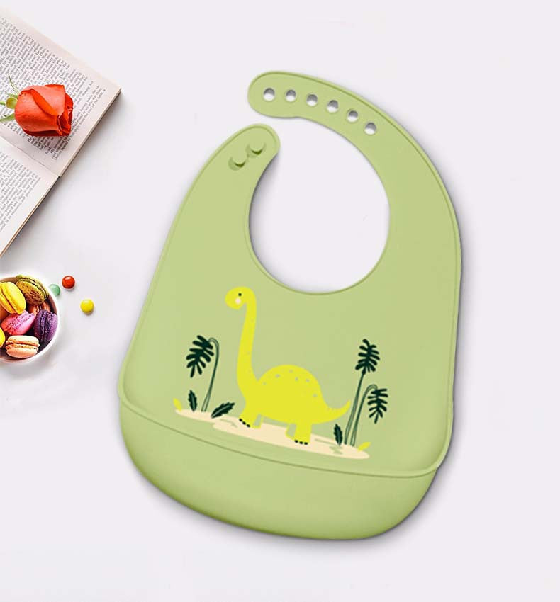 Baby Bibs Silicone Feeding Bibs for Babies and Toddlers Unisex Soft and Easily