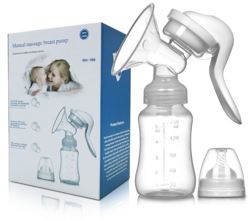 Suction power maternity supplies manual breast pump