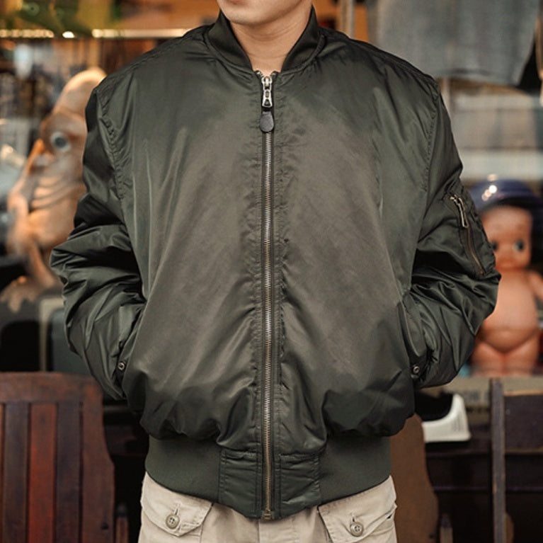 Autumn And Winter Thickened Pilot Jacket Air Force Men's Fashion Baseball Uniform