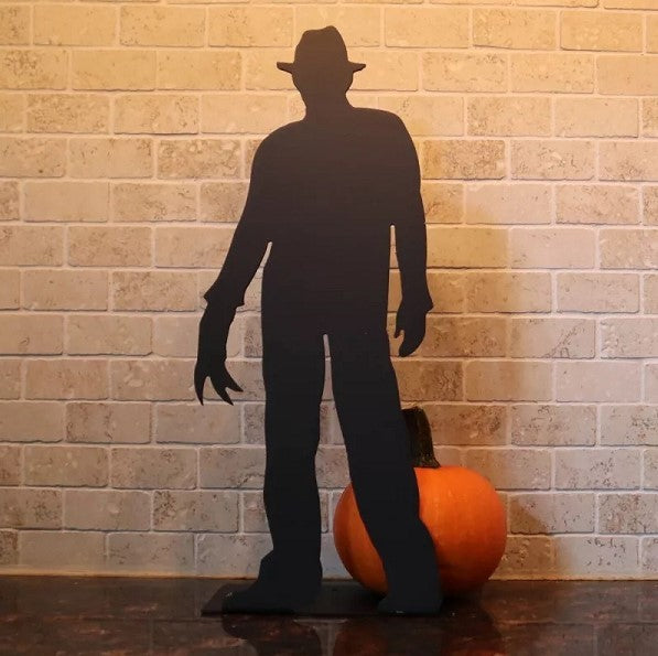 Halloween Pumpkin Decorative Products Horror Movie Silhouette Yard Yard Yard Decoration Silhouette Garden Ornaments