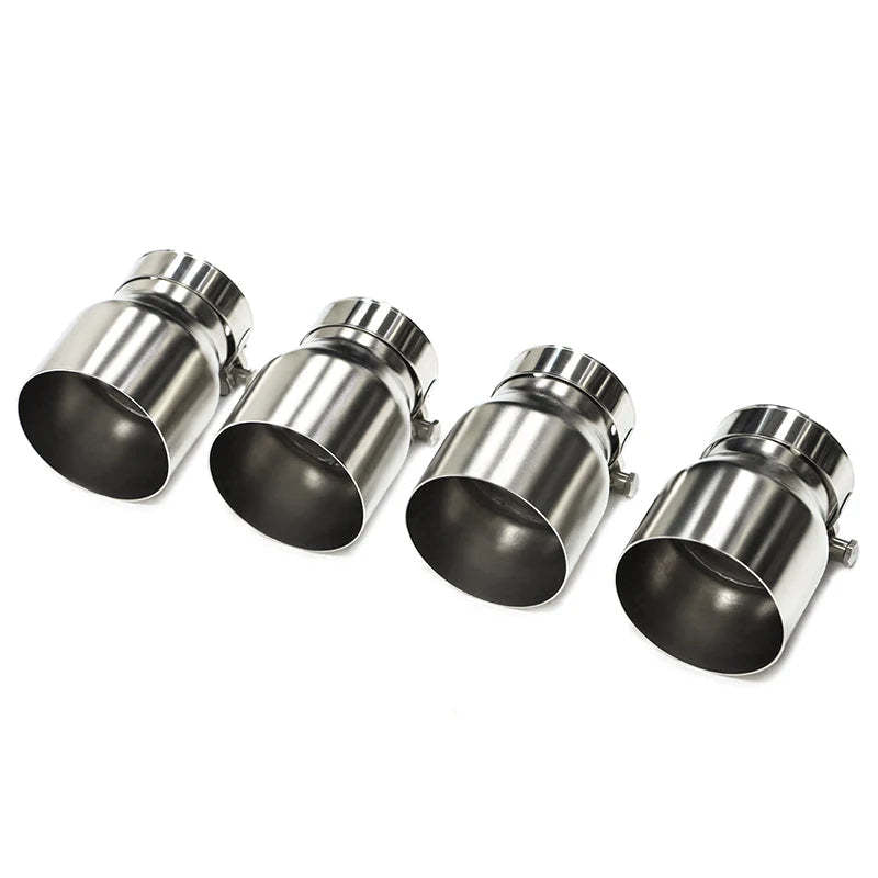 4 Pcs/lot Stainless Steel Exhaust Tips For BMW F87 M2 F80 M3 F82 F83 M4