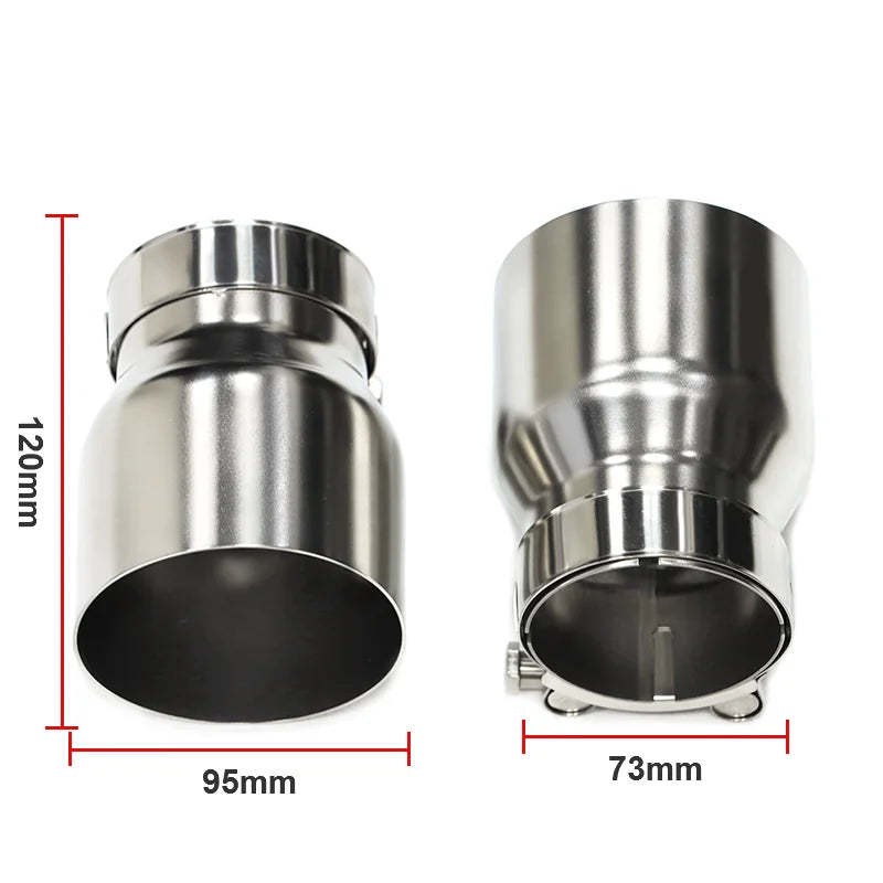 4 Pcs/lot Stainless Steel Exhaust Tips For BMW F87 M2 F80 M3 F82 F83 M4